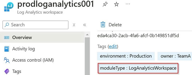 Log Analytics Workspace